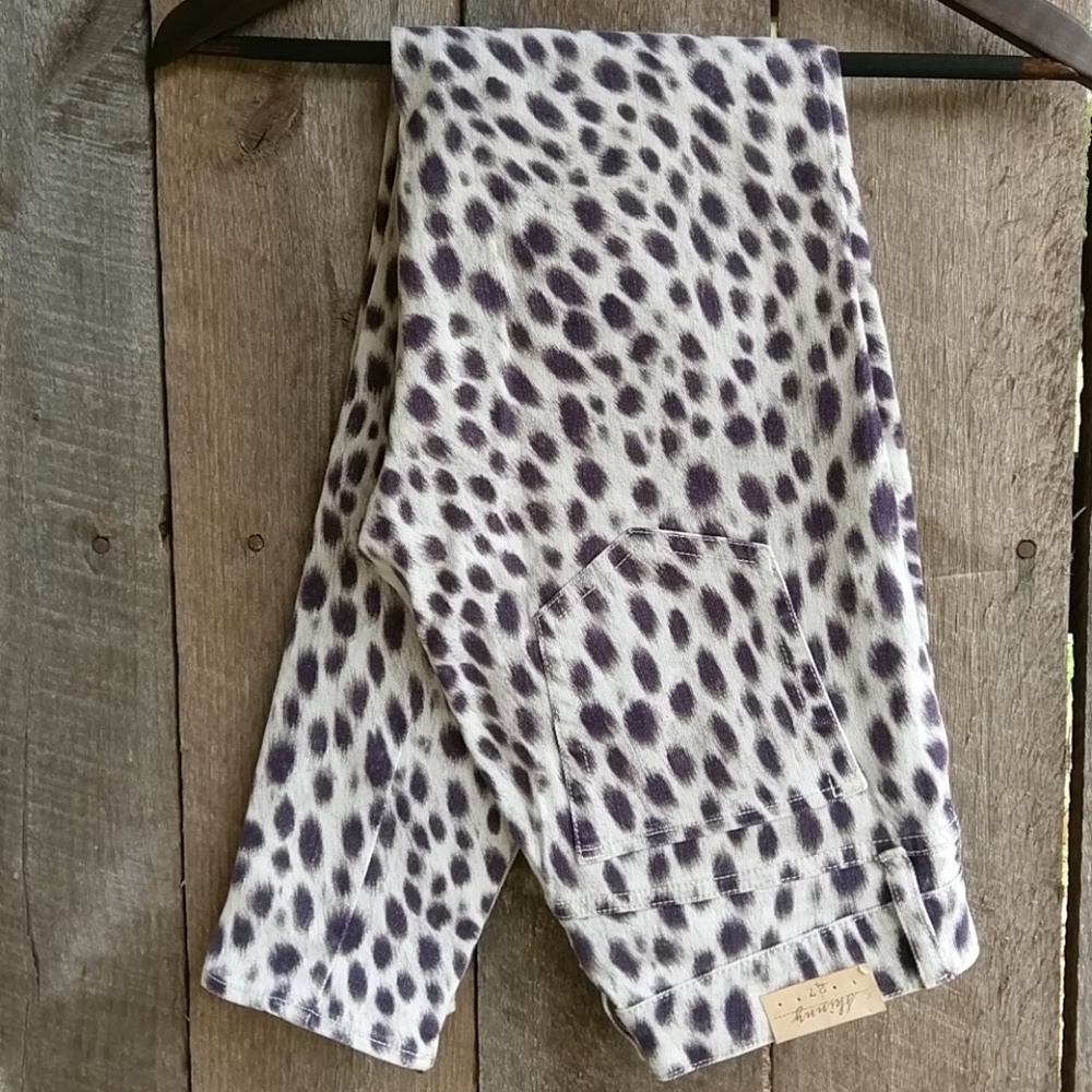 Denim & Supply Ralph Lauren Leopard Skinny Jeans